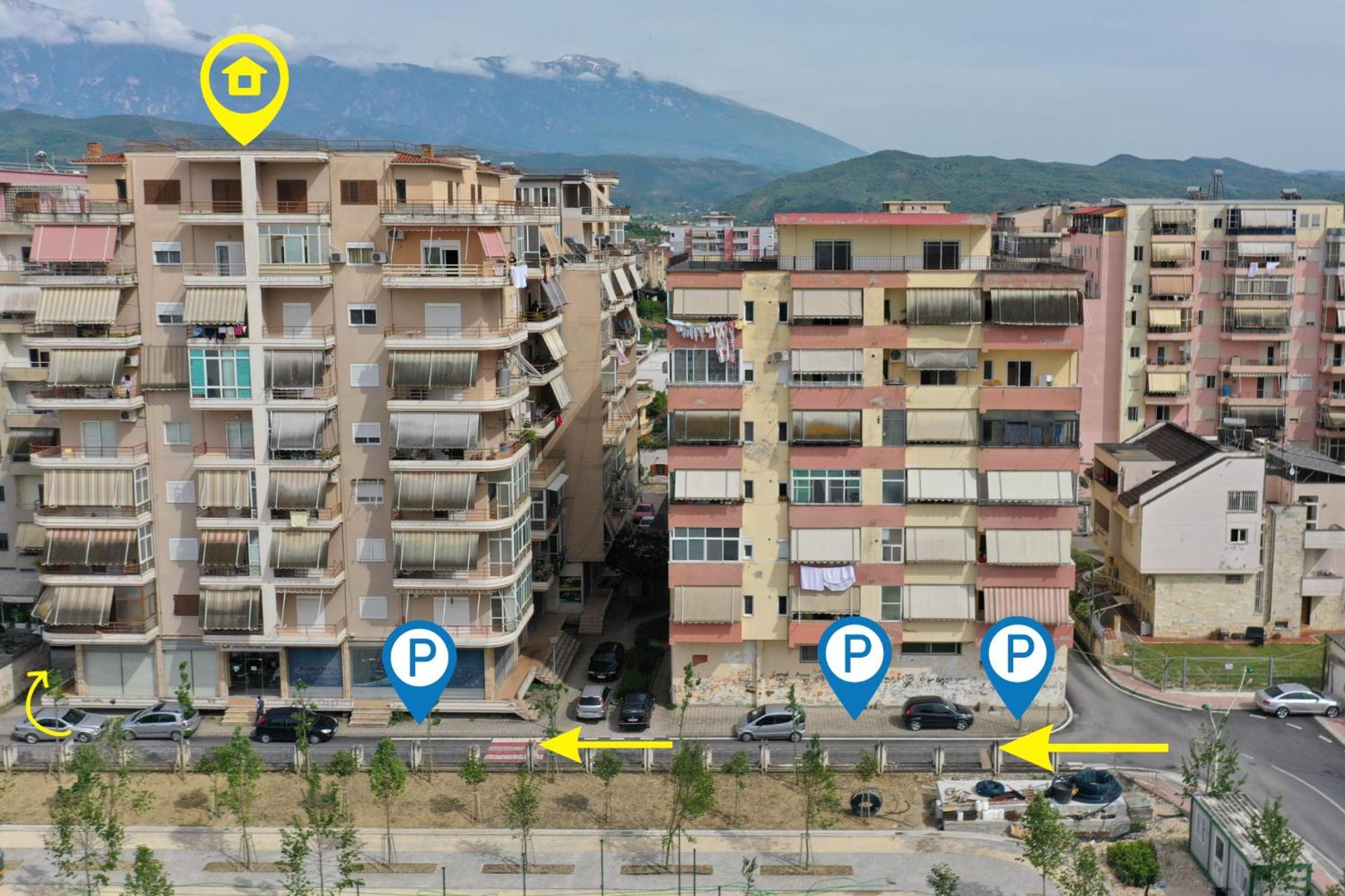 Appartamento Berat City Panorama 2 Esterno foto